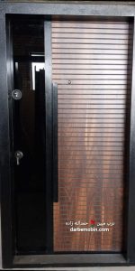 درب ضدسرقت لامینوکس شیشه خور جدید کد 550
