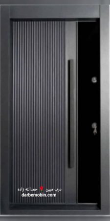 درب ضدسرقت شیشه خور CNC رنگ سی ان سی کد 548