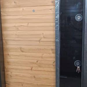 درب ضدسرقت ترمو شیشه خور کد 538
