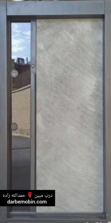 درب ضدسرقت بتن شیشه خور کد 518