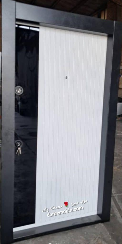 درب ضدسرقت شیشه خور سی ان سی رنگ کد 506
